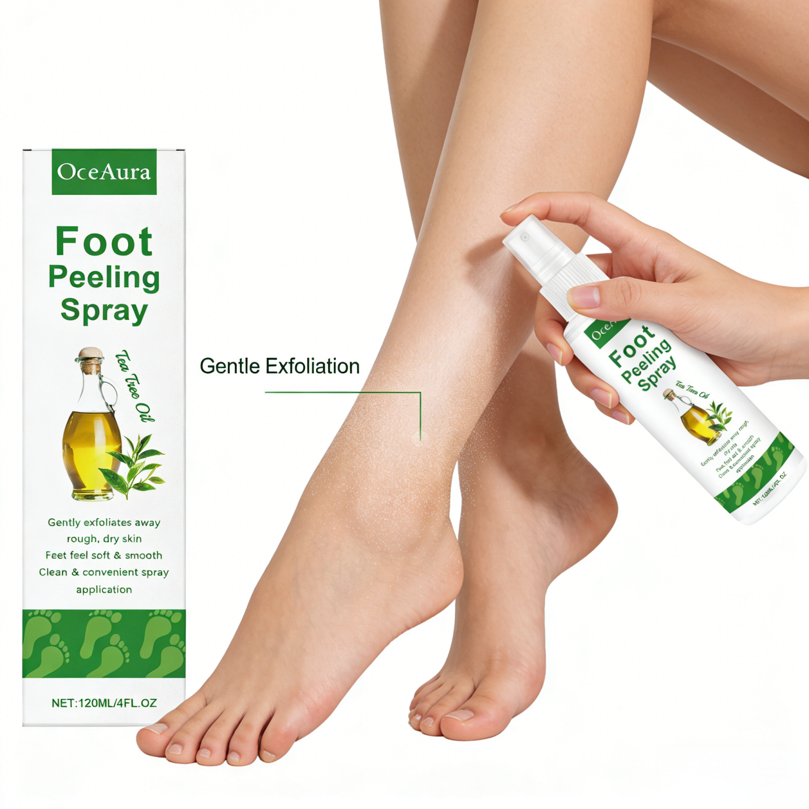 OceAura Foot Peeling Spray Sal - Azelaic Acid Cream incelemesi ve fiyatı
