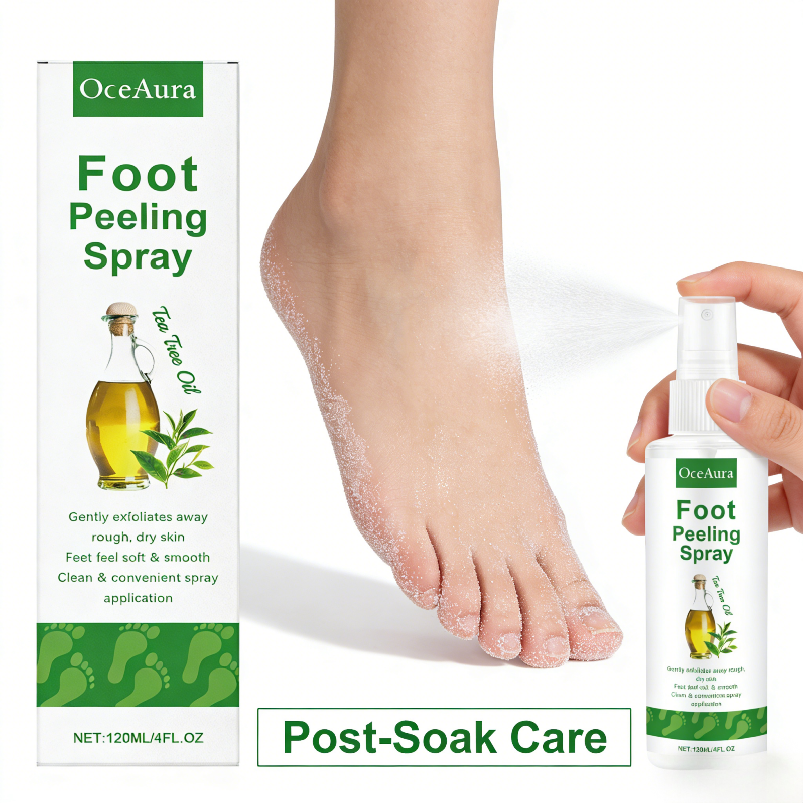 OceAura Foot Peeling Spray Sal - Azelaic Acid Cream incelemesi ve fiyatı