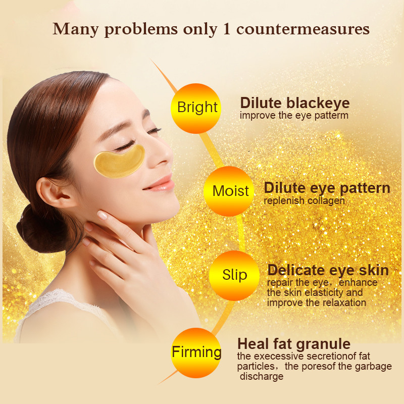 10/20pcs Golden Crystal Collag - Skincare Indonesia incelemesi ve fiyatı