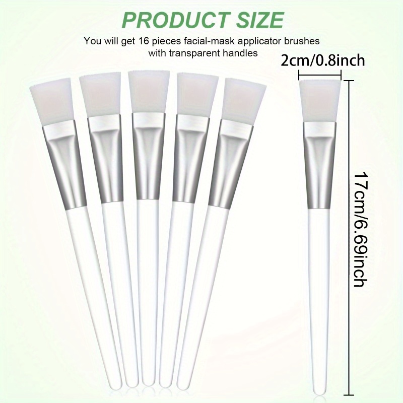 5pcs Soft Facial Mask Brush wi - Skincare Indonesia incelemesi ve fiyatı