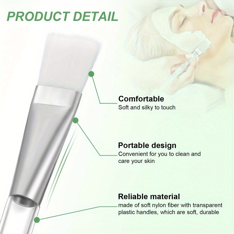 5pcs Soft Facial Mask Brush wi - Skincare Indonesia incelemesi ve fiyatı